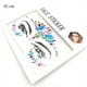 thumbnail image 3 of 5.71*5.91inch Sexy Face Sticker Rhinestone Tattoo Sticker Flashy False Tattoo Women's Party Eyebrow Sticker Decoration DIY Jewelry Tattoo Sticker, 3 of 3