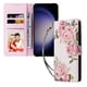 thumbnail image 4 of FOXDOCK Funda Tipo Cartera Floral para Google Pixel 9 Pro XL ,Funda con Tapa de Cuero PU, Protección Antigolpes con Ranuras para Tarjetas y Soporte, 4 of 6