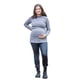 thumbnail image 3 of Polera Maternal y Lactancia Rosa Grisaceo M, 3 of 3