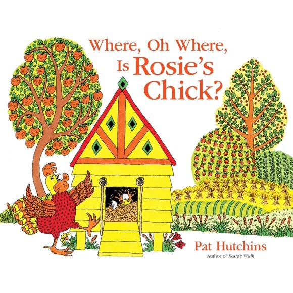 Libro Simon & Schuster ¿Dónde, oh dónde, está el pollito de Rosie?