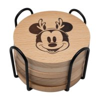 Keep - Set 6 Posavasos Madera Navidad-Disney Classic