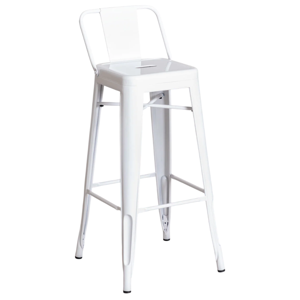 Moboi - Taburete Tolix Clasico Blanco 66Cm