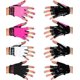 thumbnail image 1 of Guantes Mighty Grip negros para pole dance con tachuelas (M), 1 of 2