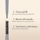 thumbnail image 4 of Lápiz de cejas Ravie Beauty Marrón claro, 4 of 9