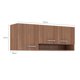 thumbnail image 4 of Mueble Cocina Nido 120 Cm Café, 4 of 5