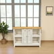 thumbnail image 1 of Buffet de madera 120x35x90 color Blanco Miel, 1 of 3