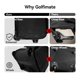 thumbnail image 5 of Bolsa de viaje de golf Golfimate con ruedas de 51 cm y apertura total, 5 of 9