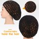 thumbnail image 4 of Red para el Cabello Gorro Snood de Crochet para Dormir para Mujeres, 4 of 6