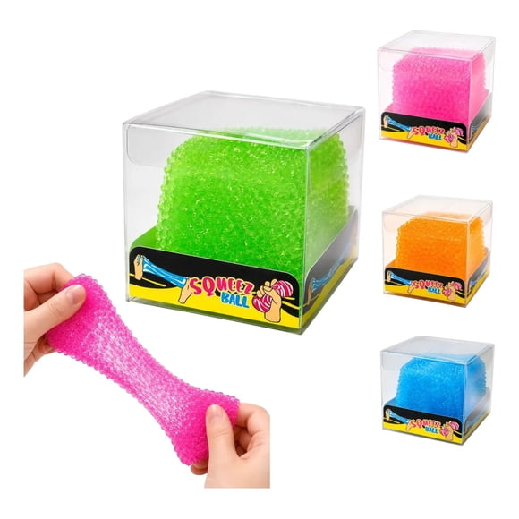Cubo Squishy Sensorial Texturizado Antiestres Fidget