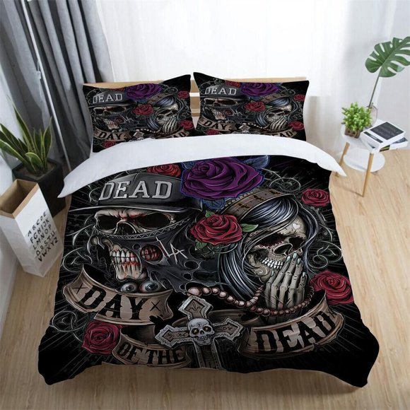 Games Console Unicorn Wolf Dragon Cat Quilt Duvet Cover Set 3-Piece Bedding Set