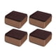 thumbnail image 2 of Elevadores De Cama Muebles Ascensores Gabinete Sofá Pies Soporte Debajo De La Cama Almacenamiento Hogar Marrón 60x32mm, 2 of 5