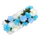 thumbnail image 5 of Decoración de pared, de boda, flores, panel de flores artificiales, telón de fondo para ramo de guardería, habitación de bebé, decoración para n Azul, 5 of 5
