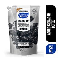 Acondicionador Detox Carbón Activado Y Menta 750 Ml Ballerina