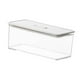 thumbnail image 2 of Caja De Almacenamiento De Alimentos, Contenedor De Almacenamiento Transparente Para Nevera, Para Armarios, Despensa, Cocina, 1000ml, 2 of 3