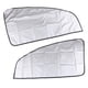thumbnail image 1 of 1 Par De Cortinas Protectoras Parasol Magnéticas De Doble Cara Para Ventana Oblicua De Coche, 1 of 5