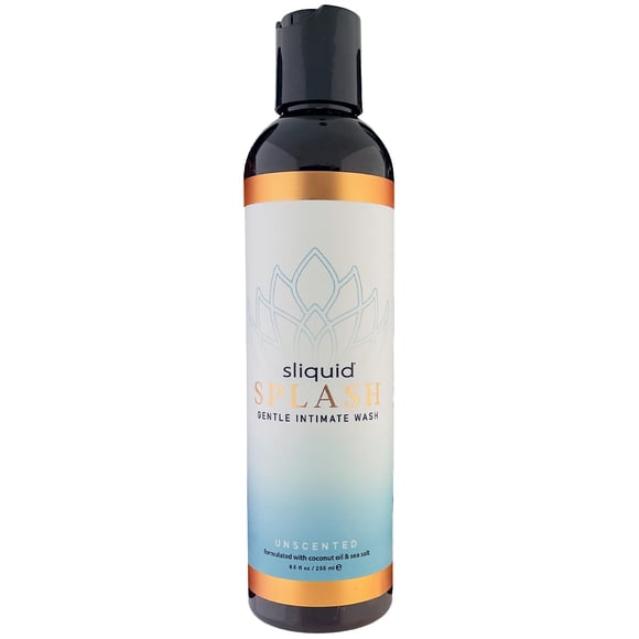 Jabón femenino Sliquid Splash Gentle, sin perfume, 250 ml