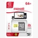 thumbnail image 1 of Tarjeta De Memoria Micro Sd 64gb Maxell Clase 10 90mb/s, 1 of 4