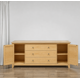 thumbnail image 2 of Aparador Buffet "Gael" Mueble de Comedor Artesanal de Madera - Natural - 150x40x80 cm, 2 of 2