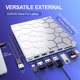 thumbnail image 4 of Unidad CD/DVD BPAKDU USB 3.0 8 en 1 Ultra Delgado Plateado, 4 of 7