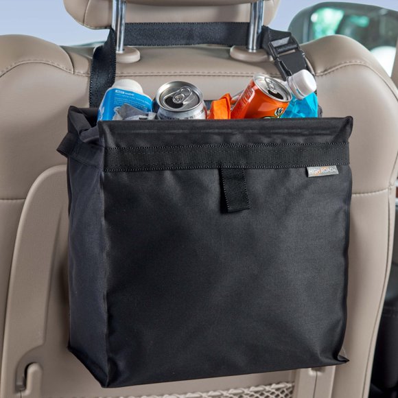 Cubo de Basura para Auto High Road 17 L con Tapa de Cierre por Presión