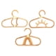 thumbnail image 2 of Paquete De 3 Perchas De Ropa Para Niños, Organizador De Habitación De Ratán, Bambú Para Niños Pequeños, 2 of 3