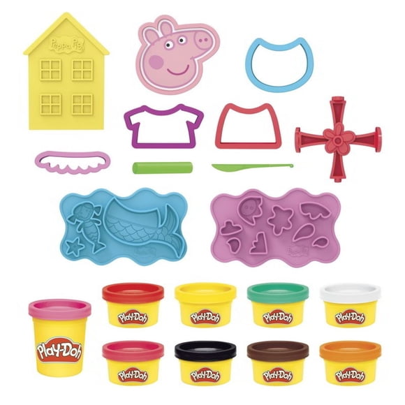 Masas y Plastilinas Play Doh Peppa Pig Set Crea y Diseña