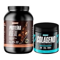 Gohard - Proteina Vegetal Avellana 1Kg Pack Colageno Hidrolizado 300Gr