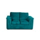 thumbnail image 3 of Sofa Ancona 2 C Tela Velvet Turquesa, 3 of 6
