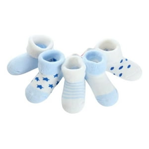 Genérico - Set 10 Calcetines Transpirable Para Recien Nacido Bebe Lau