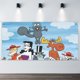 thumbnail image 2 of El Show de Rocky y Bullwinkle Fondo Temático Pancarta Suministros de Decoración para Fiesta de Cumpleaños, Decoración de Fondo de Fiesta Personalizado,150x90cm, 2 of 6