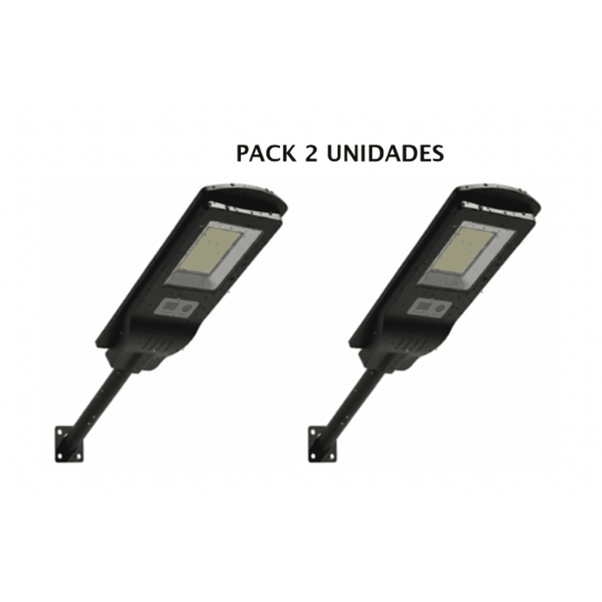 Pro Outdoor - Pack 2 Luminaria Led 50 W Solar Contra Agua