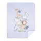 thumbnail image 2 of Frazada De Sherpa Celeste Animales Niño, 2 of 2