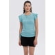 thumbnail image 1 of Polera Mujer Manga Vuelos Celeste, 1 of 4