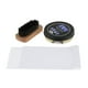 thumbnail image 2 of Kit de cuidado de calzado de cuero de 3 piezas Polaco Brillo Brillo Crema Pulidora Negro, 2 of 3