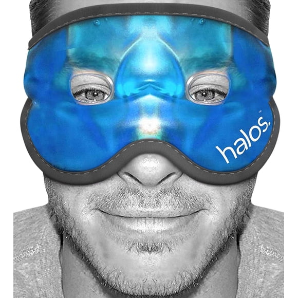Mascarilla refrescante Halos, gel reutilizable, paquete frío para ojos hinchados