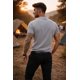 thumbnail image 2 of Polera Pique/polo Basica 100% Algodon Manga Corta 240g/m Gris Xl Lisa, 2 of 3