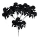 thumbnail image 5 of 5 Uds. De Tallos Florales De Halloween, Decoración De Oto?o DIY, Decoración De Granja, Ramo De Oto?o, Rosa Negra, 5 of 5
