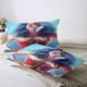 thumbnail image 4 of Wonder Woman Bedding Sets Cartoon Duvet Cover Lightweight 3 Piece Bet Sets for Kids Boys Girls, 4 of 5