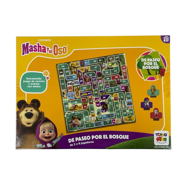 Juego de Mesa Paseo Por El Bosque Masha Y El Oso Lider