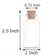 thumbnail image 2 of Botellas de vidrio de 20 ml con tapón de corcho – juego de 20 unidades – Axe Sickle, 2 of 7