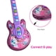 thumbnail image 4 of Set Kiddos Guitarra Eléctrica de Juguete y Micrófono con Soporte Rosa, 4 of 8