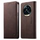 thumbnail image 1 of Funda Billetera de Cuero para [Realme 13 Pro/13 Pro Plus], Bloqueo RFID, Tarjetas y Soporte Café, 1 of 5