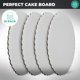 thumbnail image 4 of Base para Pastel O'CREME 20 cm Blanca con Borde Festoneado, 3/32 pulg. de Espesor, 4 of 6