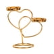 thumbnail image 5 of Candelabro Doble En Forma De Corazón Para Mesa De Comedor, Fiesta De Cumplea?os Y Aniversario, 5 of 5