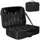 thumbnail image 1 of Organizador de viaje Makeup Train Case Relavel con separadores ajustables, 1 of 3