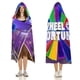 thumbnail image 3 of La Rueda de la Fortuna Manta Capa con Capucha Anti-Bolitas, Manta de Lana Ártica Suave, Manta Portátil de Felpa Ligera y Lujosa, Poncho para Siesta en Casa y Oficina, 100*130cm, 3 of 6