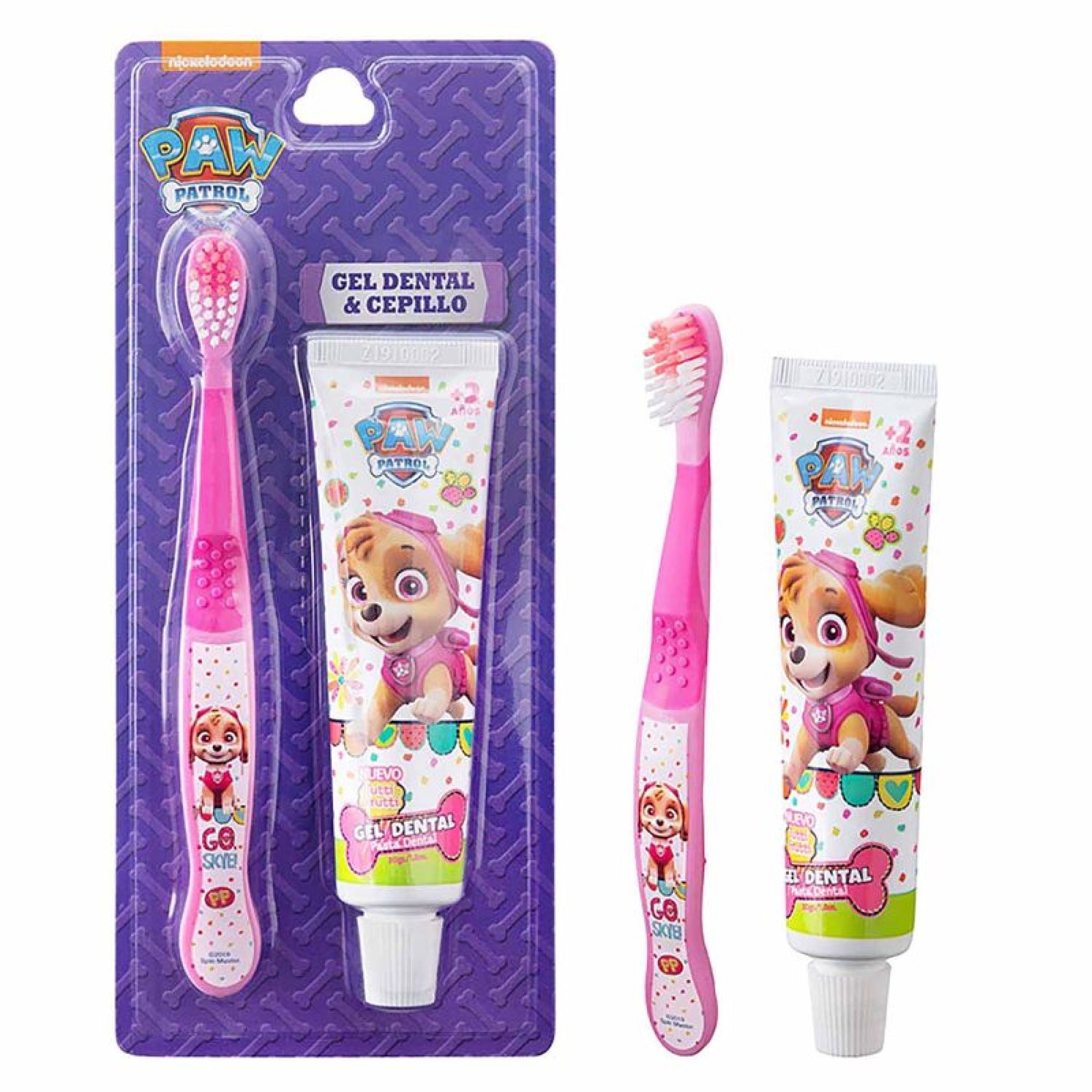 Pasta Dental Con Cepillo De Dientes Niña 1 un Gelatti