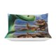 thumbnail image 4 of The Good Dinosaur Cartoon Bedding Sets Ultra Soft Skin-Friendly Duvet Cover 3 Piece, Cute Comforter Cover Bed Set for Boys Girls Kids, 4 of 5