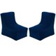 thumbnail image 1 of Pouf Tatto 2 Cuerpos Felpa Azul Marino, 1 of 6