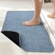 thumbnail image 1 of Alfombra de baño Bosap de goma ultrafina para baño, 43 x 68 cm, color azul, 1 of 6